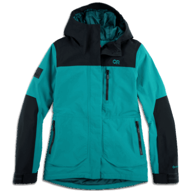 Outdoor Research Women's Kulshan Storm Jacket Deep Lake/Black