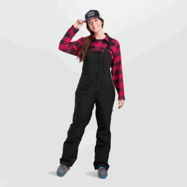 Outdoor Research Women's Kulshan Storm Bibs Black