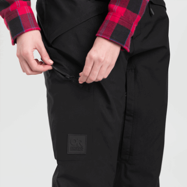 Outdoor Research Women's Kulshan Storm Bibs Black