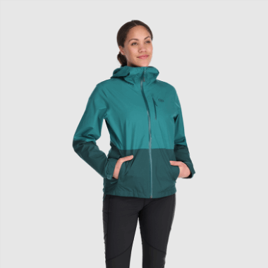 Outdoor Research Women's Aspire Ii Gore-Tex® Jacket Deep Lake/Treeline