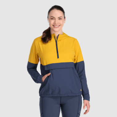 Outdoor Research Women's Ferrosi Anorak Larch/Naval Blue