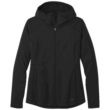 Outdoor Research Women's Melody Full Zip Hoodie Black