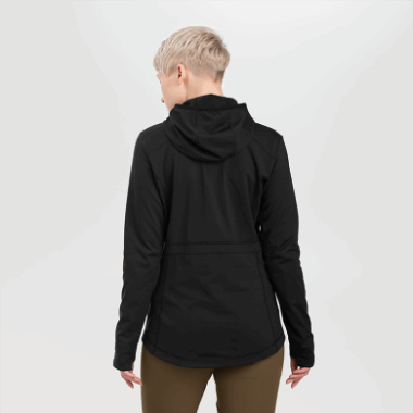 Outdoor Research Women's Melody Full Zip Hoodie Black