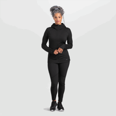 Outdoor Research Women's Melody Full Zip Hoodie Black
