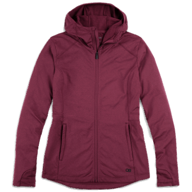 Outdoor Research Women's Melody Full Zip Hoodie Kalamata Heather