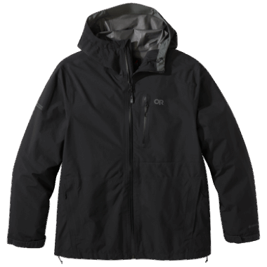 Outdoor Research Women's Aspire Ii Gore-Tex® Plus Size Rain Jacket Black