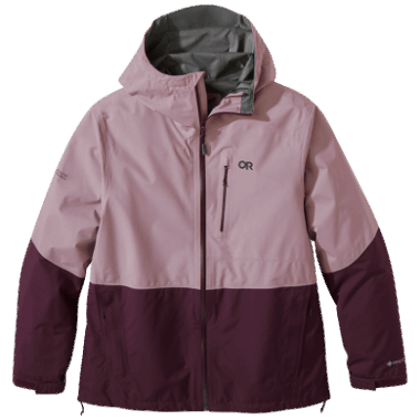 Outdoor Research Women's Aspire Ii Gore-Tex® Plus Size Rain Jacket Moth/Elk