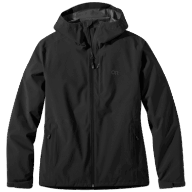 Outdoor Research Women's Dryline Rain Jacket Black