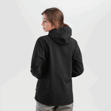 Outdoor Research Women's Dryline Rain Jacket Black
