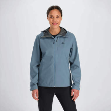 Outdoor Research Women's Dryline Rain Jacket Nimbus