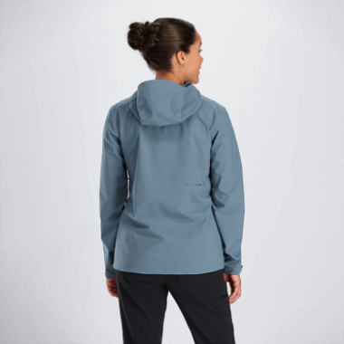 Outdoor Research Women's Dryline Rain Jacket Nimbus