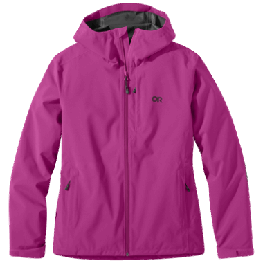 Outdoor Research Women's Dryline Rain Jacket Fuchsia