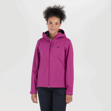 Outdoor Research Women's Dryline Rain Jacket Fuchsia