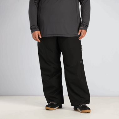 Outdoor Research Women's Aspire Rain Plus Size Pants Black