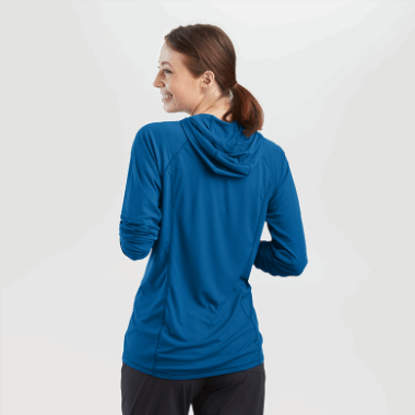 Outdoor Research Women's Echo Hoodie Classic Blue