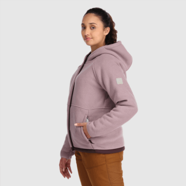 Outdoor Research Women's Juneau Fleece Hoodie Moth