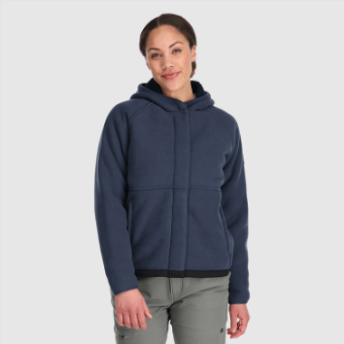 Outdoor Research Women's Juneau Fleece Hoodie Naval Blue