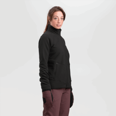 Outdoor Research Women's Vigor Plus Fleece Jacket Black