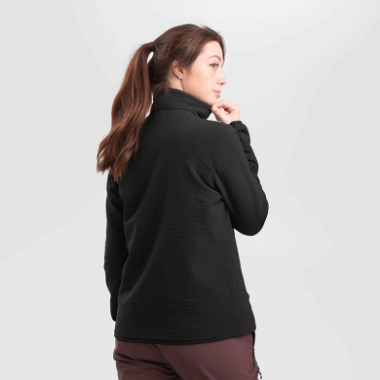 Outdoor Research Women's Vigor Plus Fleece Jacket Black