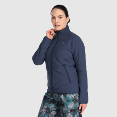 Outdoor Research Women's Vigor Plus Fleece Jacket Naval Blue