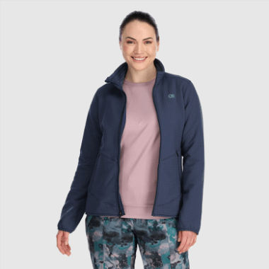 Outdoor Research Women's Vigor Plus Fleece Jacket Naval Blue