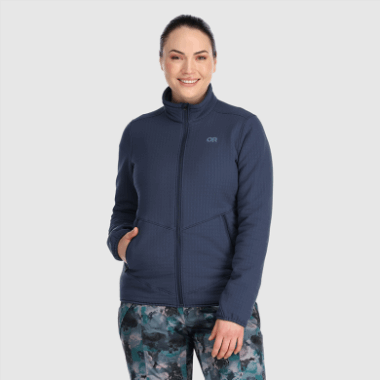 Outdoor Research Women's Vigor Plus Fleece Jacket Naval Blue
