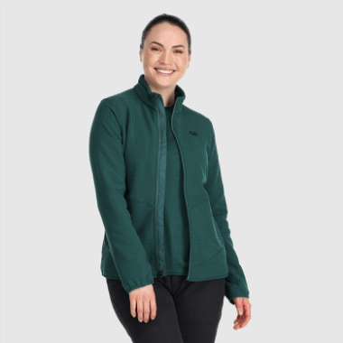 Outdoor Research Women's Vigor Plus Fleece Jacket Treeline