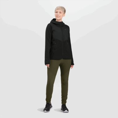 Outdoor Research Women's Vigor Plus Fleece Hoodie Black