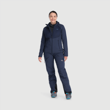 Outdoor Research Women's Vigor Plus Fleece Hoodie Naval Blue
