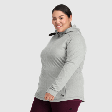 Outdoor Research Women's Melody Full Zip Hoodie-Plus Black