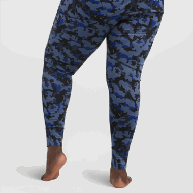 Outdoor Research Women's Alpine Onset Merino Bottoms Naval Blue Camo