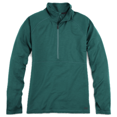 Outdoor Research Women's Alpine Onset Merino Half Zip Treeline