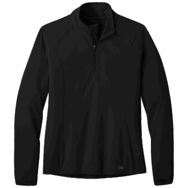 Outdoor Research Women's Echo Quarter Zip Black