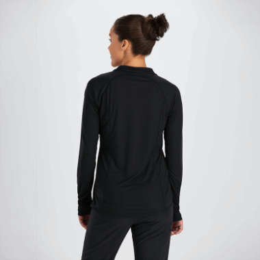 Outdoor Research Women's Echo Quarter Zip Black