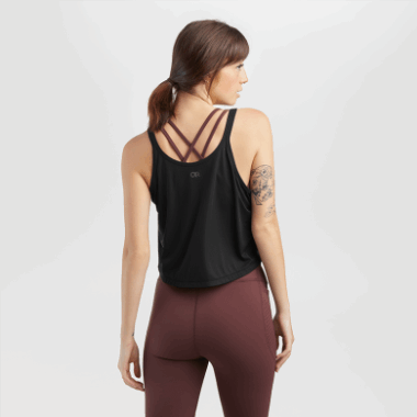 Outdoor Research Women's Echo Crop Tank Black