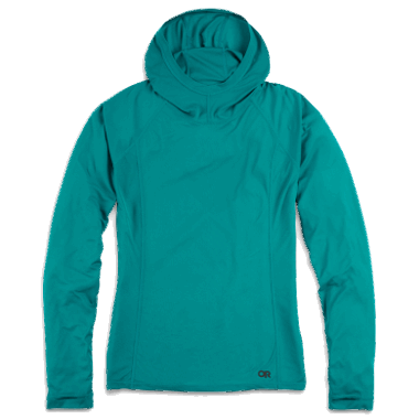 Outdoor Research Women's Echo Plus Size Hoodie Deep Lake