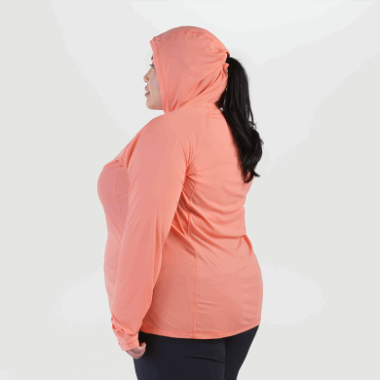 Outdoor Research Women's Echo Plus Size Hoodie Guava