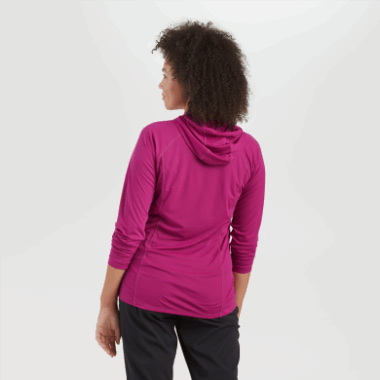 Outdoor Research Women's Echo Plus Size Hoodie Fuchsia