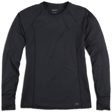 Outdoor Research Women's Echo Long Sleeve Tee Black