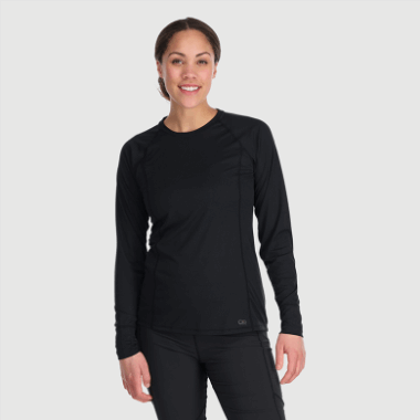 Outdoor Research Women's Echo Long Sleeve Tee Black