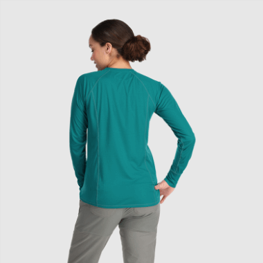 Outdoor Research Women's Echo Long Sleeve Tee Deep Lake
