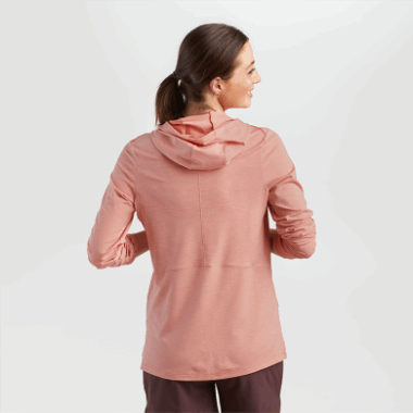 Outdoor Research Women's Activeice Spectrum Sun Hoodie Guava Heather