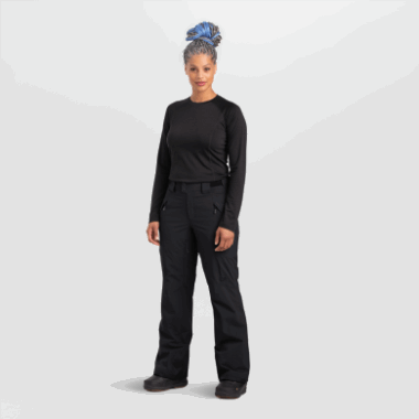 Outdoor Research Women's Snowcrew Pants-Plus Black