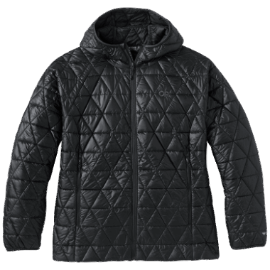 Outdoor Research Women's Helium Insulated Plus Size Hoodie Black