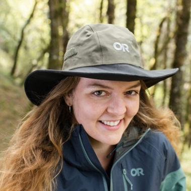 Outdoor Research Seattle Sombrero Rain Hat Fatigue/Black