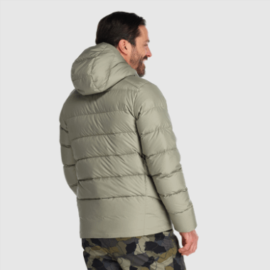 Outdoor Research Men's Coldfront Down Hoodie Flint