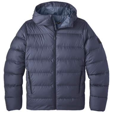 Outdoor Research Men's Coldfront Down Hoodie Naval Blue