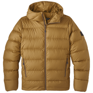 Outdoor Research Men's Coldfront Down Hoodie Saddle