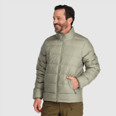 Outdoor Research Men's Coldfront Down Jacket Flint