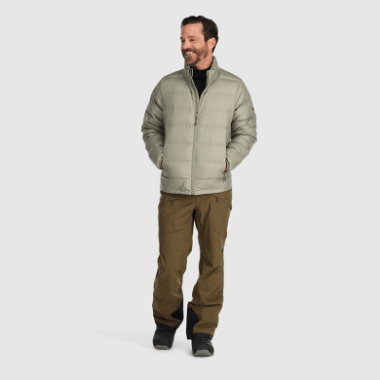 Outdoor Research Men's Coldfront Down Jacket Flint